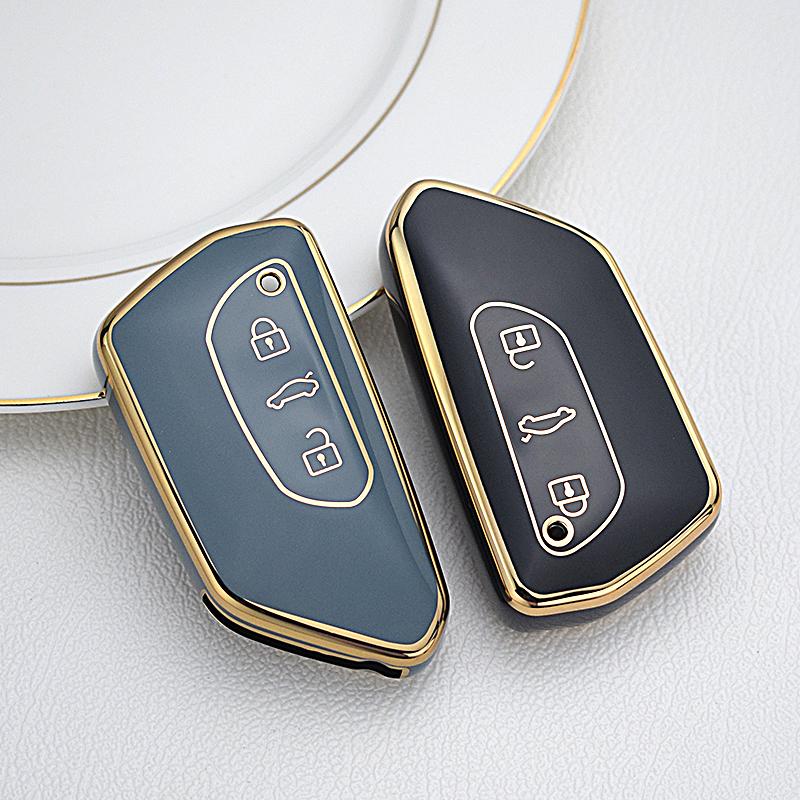 Чехол для дистанционного ключа из ТПУ для автомобиля, брелок для VW Volkswagen Golf 8 2020, Skoda Octavia A8 2021, защитные аксессуары для SEAT Leon MK4