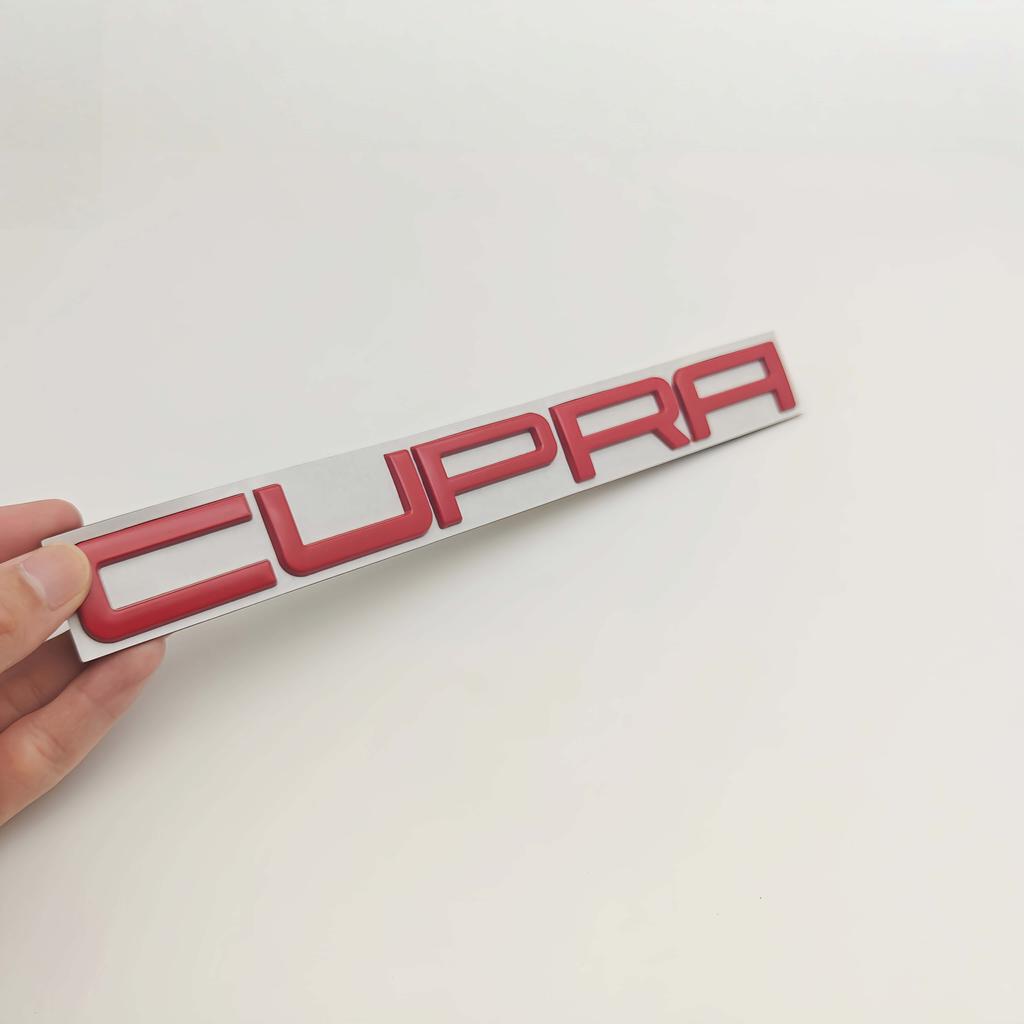 1 шт. 3D Металлическая наклейка-эмблема CUPRA на крыло, задний багажник, переднюю решетку капота для CUPRA