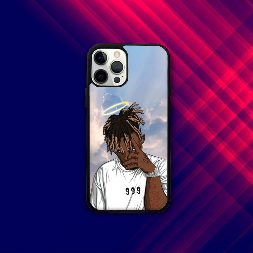 Чехол для телефона Rapper 999 J-Juice W-WRLD для iPhone 16e,16,15,14,13,12,11,Plus,Pro,Max,Mini Магнитная беспроводная зарядка MagSafe