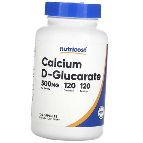 D-calcium Glucarate, Calcium D-Glucarate 500, Nutricost  120caps (36647076)