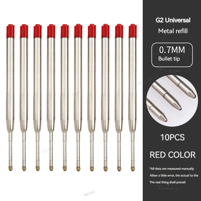 5-20 шт. L:3,9 дюйма / 99 мм Стержни для шариковых ручек G2, Medium Point, синие, красные, черные, для офисной канцелярии, школьных принадлежностей