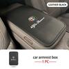 QTMYN1 Car Armrest Box Pad Center Console Protector Heightening Mat For Alfa Romeo 159 Giulietta Giulia 147 Mito 156 159 166 GT Stelvio