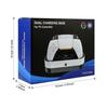 Для контроллера PS5 Двойная зарядная станция RGB Быстрая зарядка для PS5 Двойной беспроводной геймпад Зарядное устройство-подставка