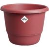 ELHO Flower Pot Amiga Round 40 - Red - Ø 39 X H 29 Cm - Outdoor - 100% Recycled