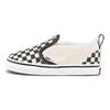 Vans Классические слипоны V TD Шахматная клетка - Черно-белые детские кроссовки VN0A34885GX