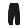 Li Ning X Jackie Chan Collaboration Kung Fu Series Comfortable Simple Straight Leg Lace Up Loose Casual Pants Men Bottoms Black AKLV615-2