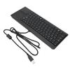 Industrial Keyboard Touchpad Wired Connection X Scissor Foot Plug and Play IPC Keyboard for