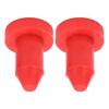 2 шт. Заглушки для слива каяка Вставные резиновые заглушки для слива для каяков Sundolphin, рыболовных лодокКрасные