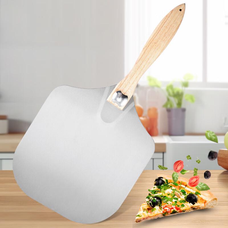 Складная лопатка для пиццы с деревянной ручкой