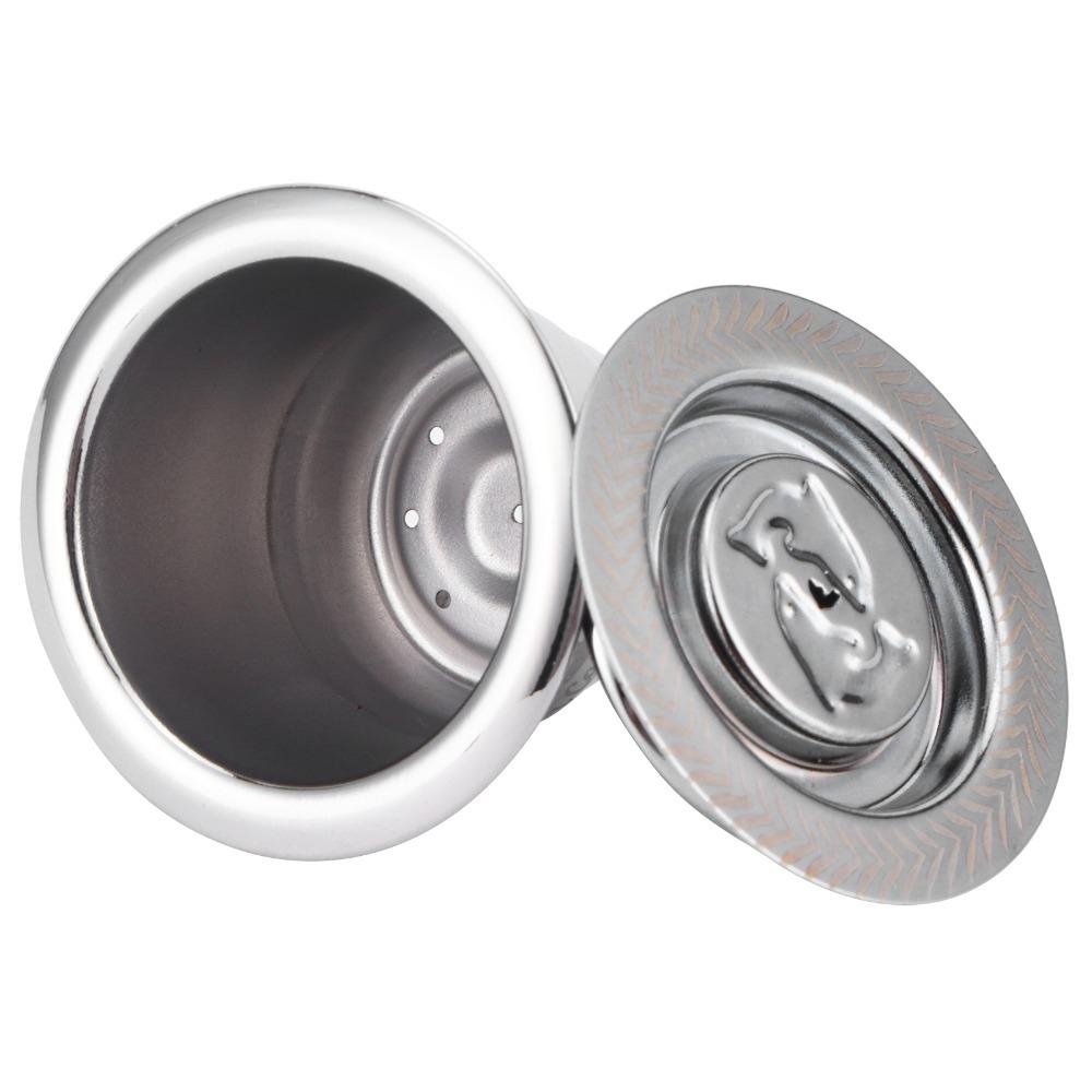 DIY Compatible Stainless Steel Filter Stainless Steel Material Coffee Capsule Set Kitchen Use