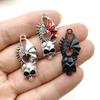 DIY Dark Gothic Skull Wing Jewelry - Hip Hop Fashion Accessories