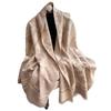 Fashion Printing Contrasting Colors Double-Sided Imitation Cashmere Scarf Winter High-End Warm Shawl Women