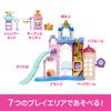 Mattel Disney Princess Castle Dollhouse Playset with JBF96 Accessories, Purple,