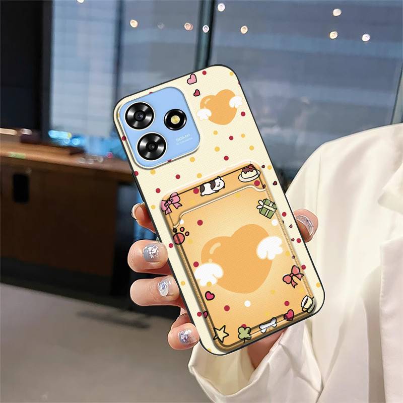 Милый мягкий чехол для телефона для ZTE Blade A73 4G/V50 Smart/V50 Design 4G/Axon50Lite Пыленепроницаемая мультяшная задняя крышка Прочный