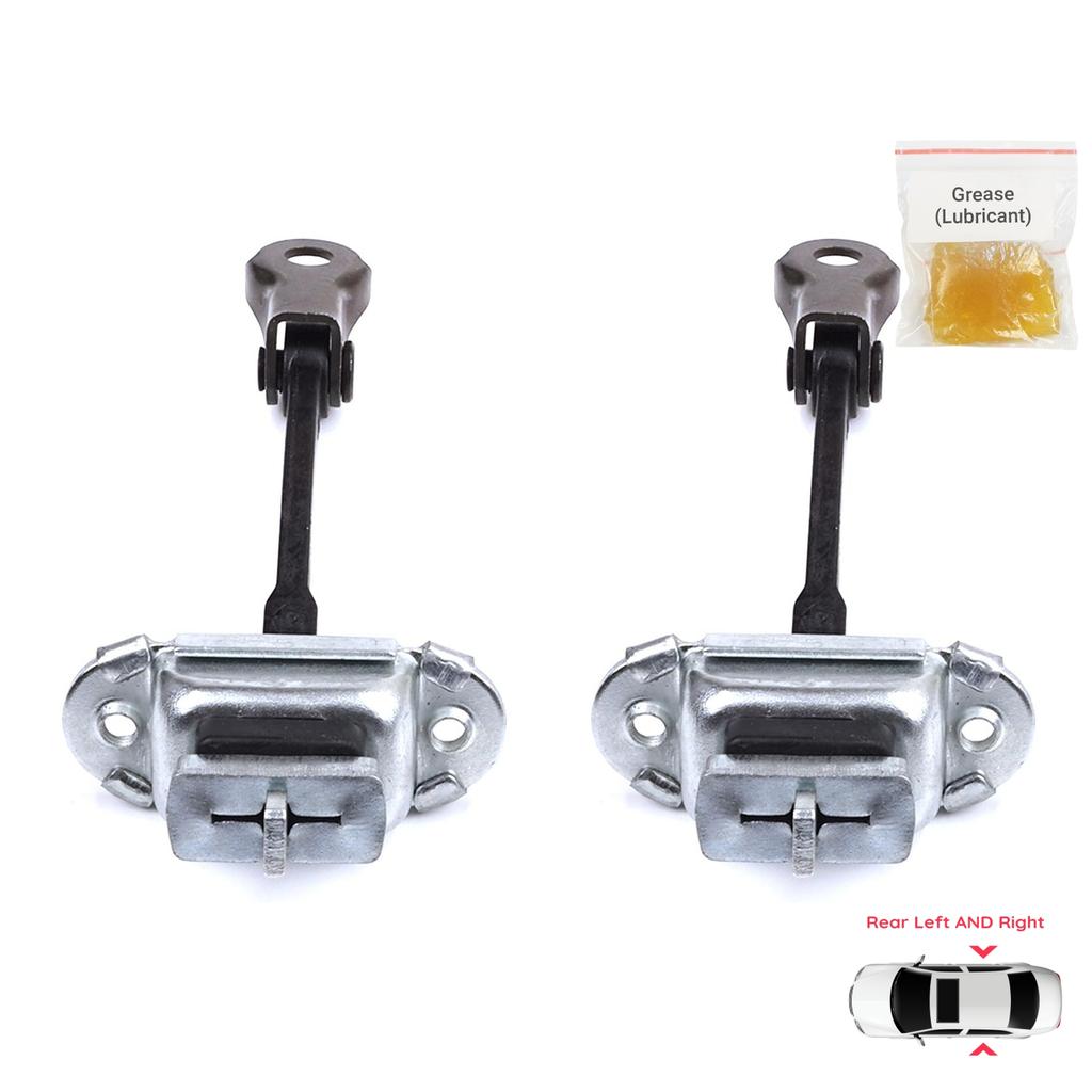 BDP1364-1 2 Pieces Rear Door Stop Check Assy Limiter Strap for Toyota Yaris Echo Verso FunCargo Vitz Platz MK1 P1 P2 1999-2003 Pre-Facelift