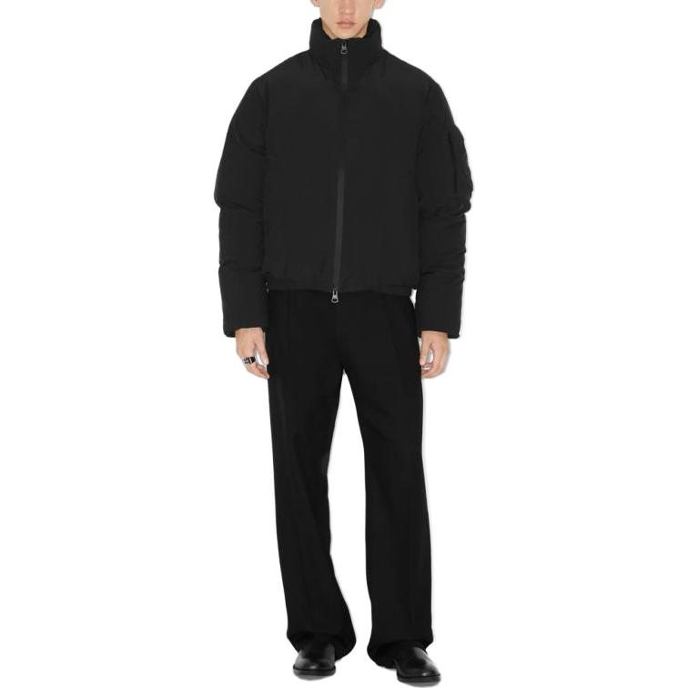 Burberry EKD-Embroidered Zip-Up Down Jacket 80713671
