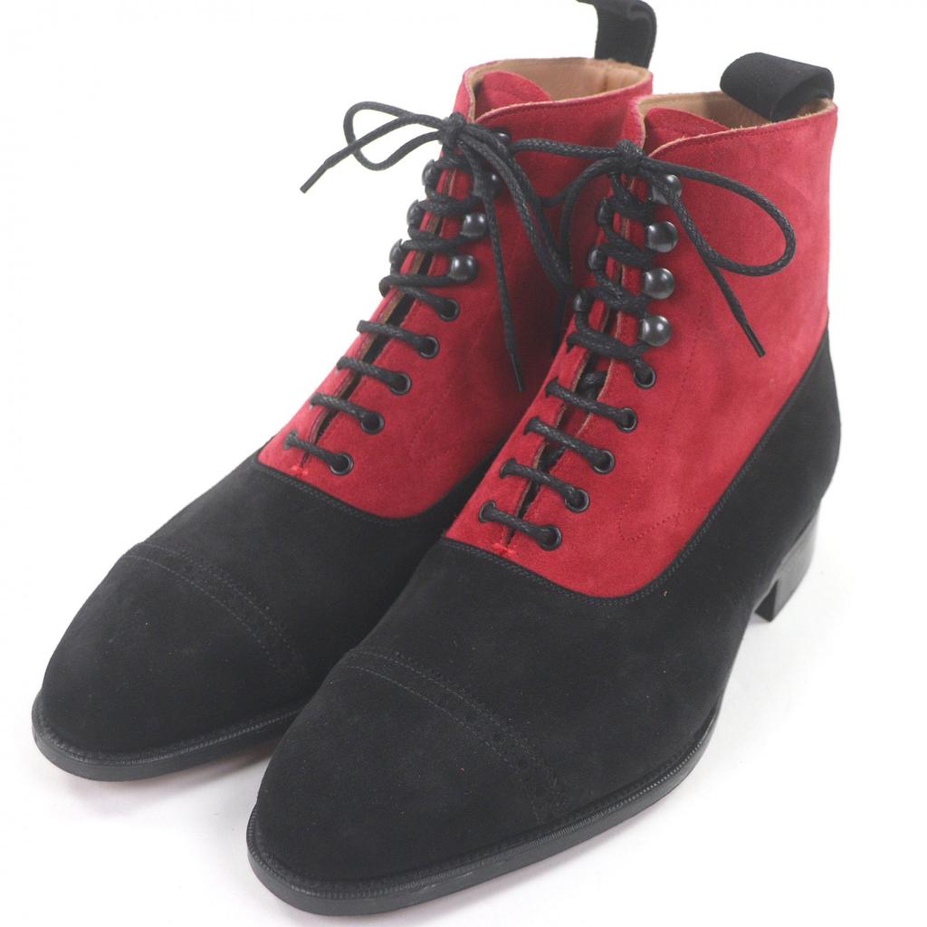 Excellent EDWARD GREEN Ankle boots SHANNON punched cap toe Used