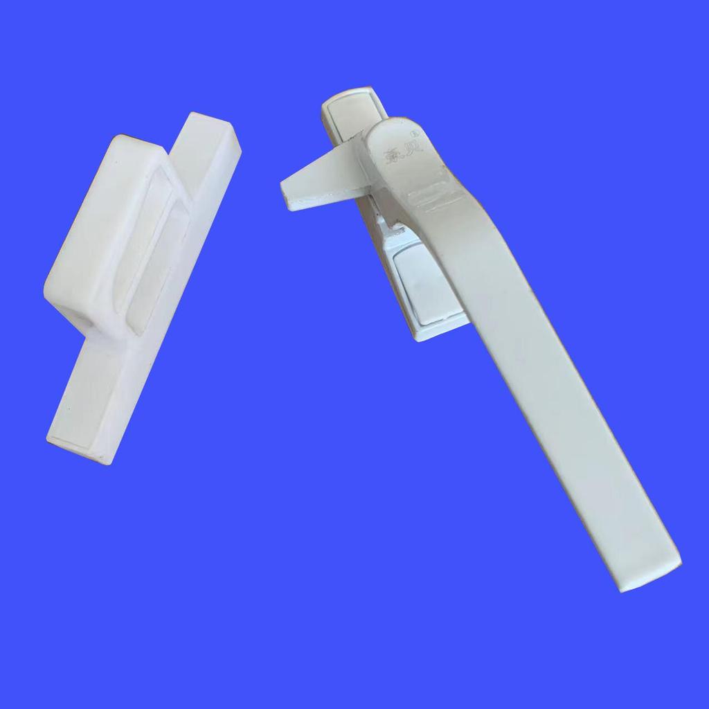 Утолщенные поворотно-откидные двери и окна из ПВХ, ручка в форме цифры семь с замком