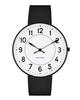 ARNE JACOBSEN STATION 53412-2010, 40mm, Nordic Design, Water Resistant (Quiet Design with No Second Hand), WhiteBlack, Mesh Strap