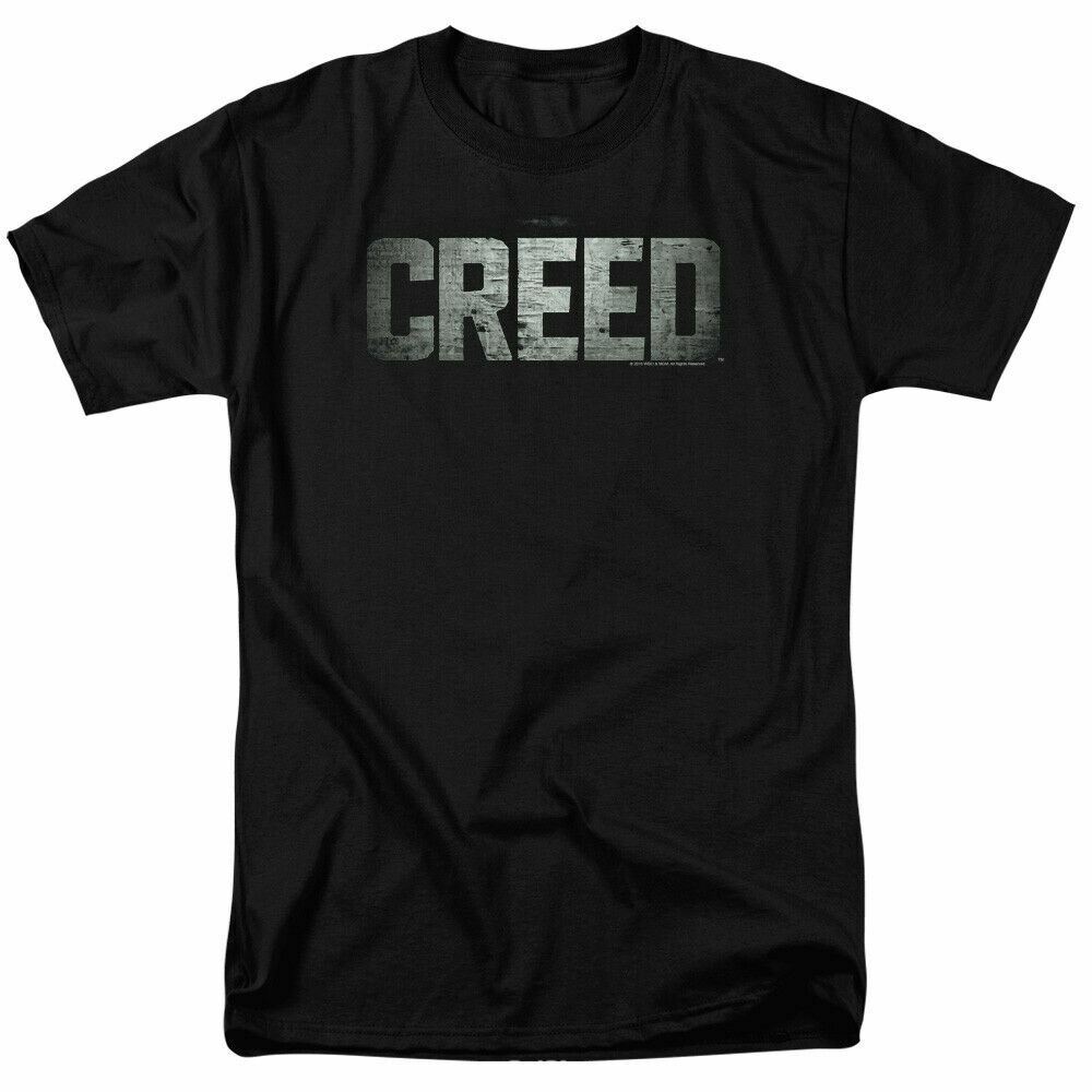 26 футболка с логотипом Creed мужская лицензионная футболка с изображением боксерского фильма Адонис Рокки черная унисекс футболка