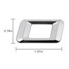 ABS Car Rear Trunk Letters Logo Badge Emblem Sticker For BMW 4 Series 420d 425d 428d 430d 435d 440d 450d F30 F32 F33 F36 G26 G22 CD0