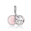 S925 Silver DIY Heart Bead Jewelry Making Kit Craft Accessories Charms Bracelet Necklace Supplies