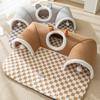 Cartoon Cat Tunnel Toy Creative Cat Bed Cat Accessories Kitten Play Tube Play and Sleep
