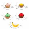 Fruit Basket Pendant Stress Relief Keychain 3D Printed Push-button Clicker  for Desk Travel