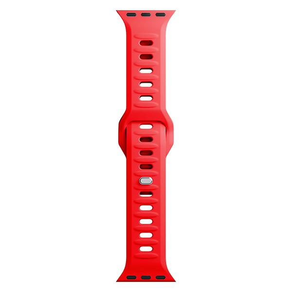 Pasek Silikonowy 3Mk Silicone Watch Strap Do Apple Watch 42/44/45/49Mm Czerwone