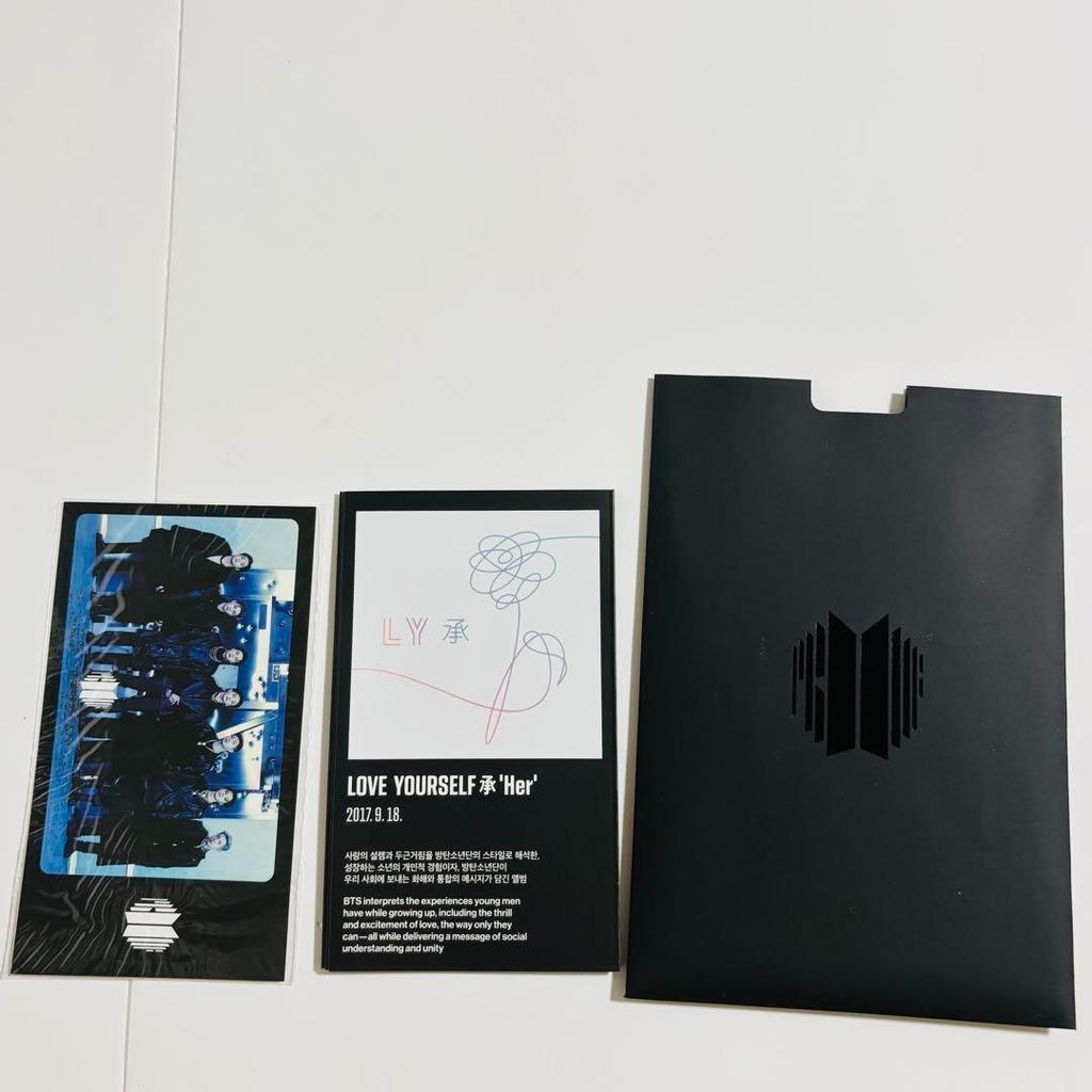 [Б/У] Альбом BTS PROOF (с открыткой-наклейкой для торговой карты)