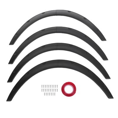 4 шт. Комплект расширителей кузова Универсальные гибкие 80 см Накладки на колесные арки для седана, внедорожника, автомобиля для бездорожья