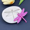 Силиконовая форма для сахарного ремесла Dragonfly, инструменты из смолы, формы для выпечки кексов, инструменты для украшения тортов из помадки