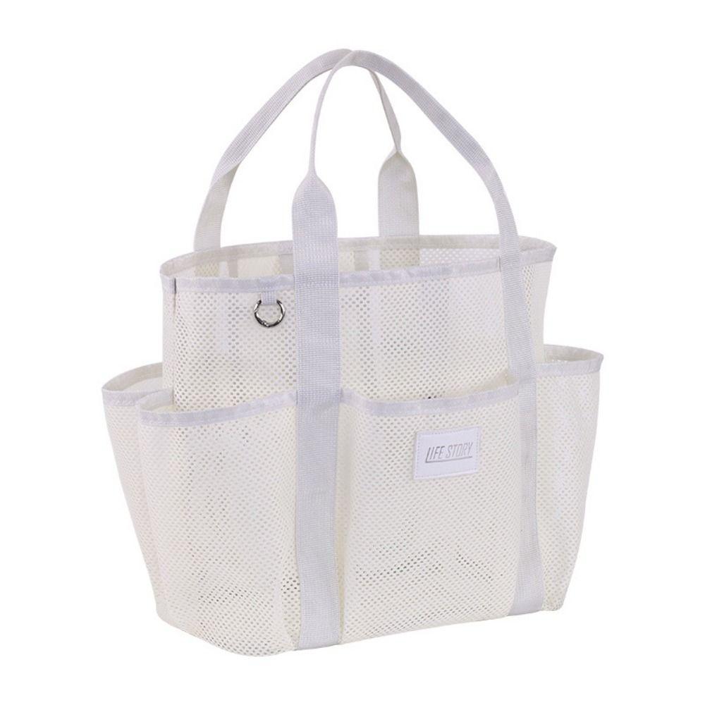 Internal Compartments Mesh Beach Bag Multi-level Zoning Toiletry Organizer  Pool Use