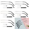 1 Pair Metal Anti-Slip Repair Tool Spectacle Frame Glasses Arm Replacement Leg Eyewear Accessories