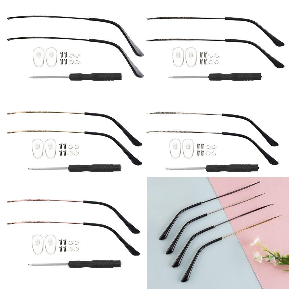 1 Pair Metal Universal Anti-Slip Glasses Arm Replacement Leg Eyewear Accessories Spectacle Frame
