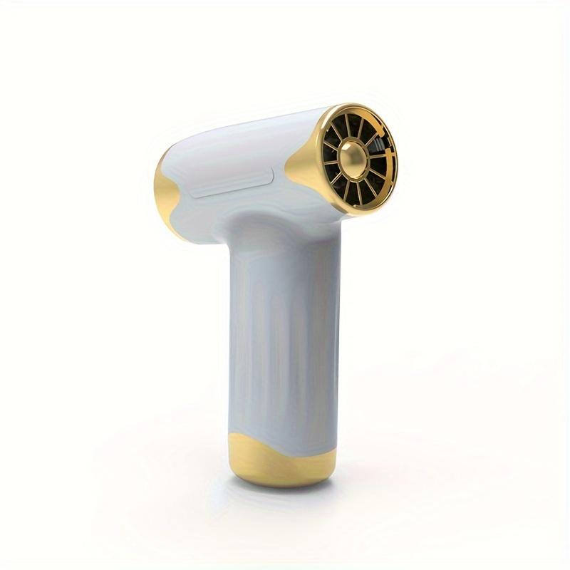 Новый высокоскоростной бесщеточный фен с турбонаддувом, портативный пылесос с сильным ветром, безлопастной зарядный мини-вентилятор для кемпинга