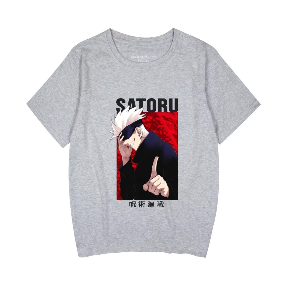 Jujutsu Kaisen Anime Tshirt Summer Short Sleeve Tee Shirt Cartoon T Shirts