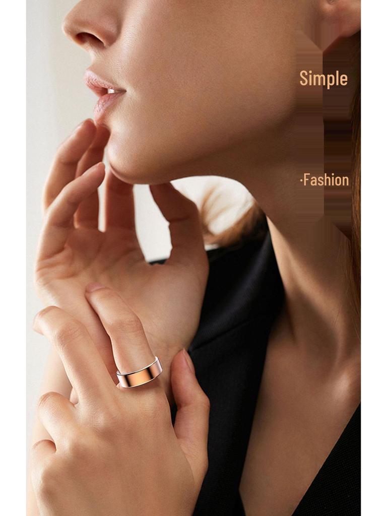 R11M Smart Ring: Real-time Heart Rate & Blood Oxygen Monitor, Waterproof Sports Pedometer with Multiple Modes & Remote Care.