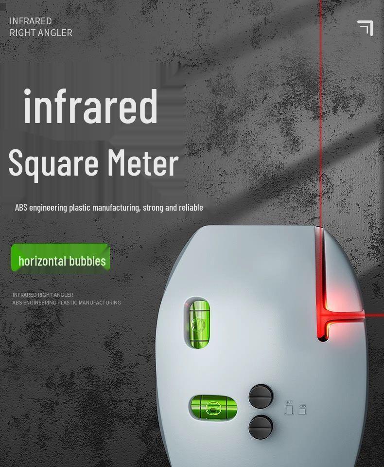 High-Precision Automatic Laser Level with Infrared 90° Line Marker