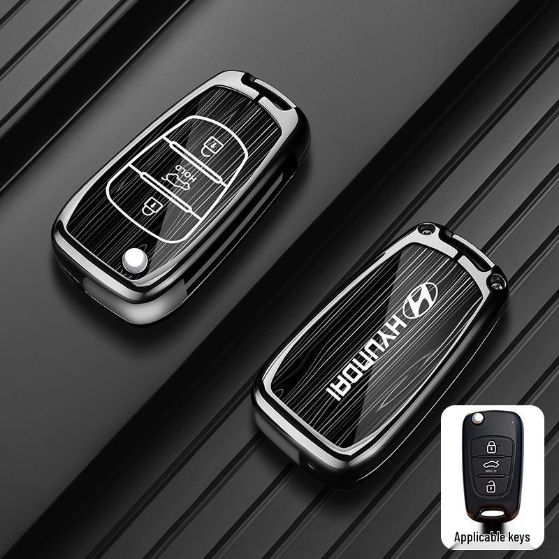 Hyundai Key Case for ix35, Langdong, Mingtu, Elantra, ix25, Yue Dong, Yue Na, and Festa Models