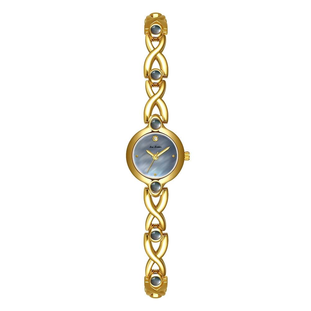 BS Bee Sister Ladies Small Gold Watch Elegant Quartz Vintage Woman Watches Luxury Waterproof Fashionable Wristwatch Gifts