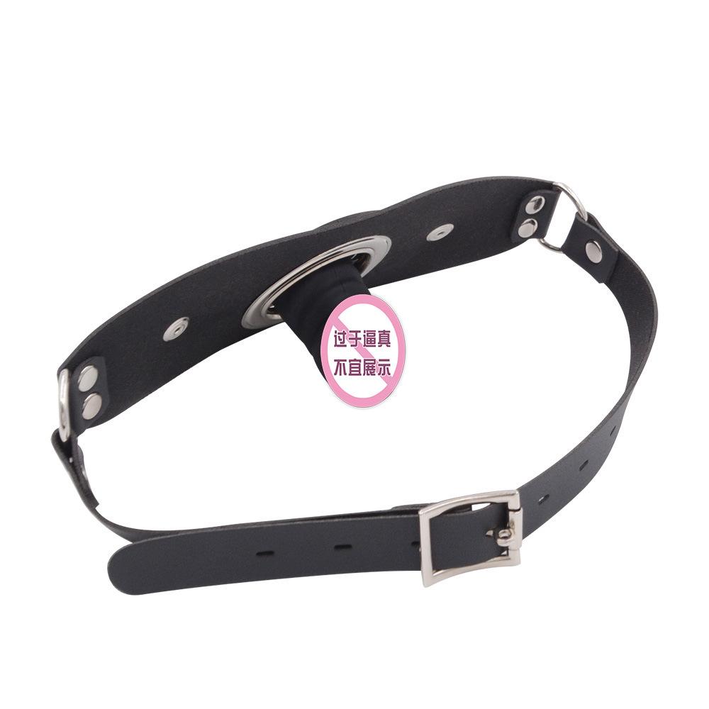 Silicone Dildos Ball Gag Detachable Horse Harness-Type Mouth Ball Deep Throat Mouth Cup SM Female Slave Training Couple Sexy Sex Product