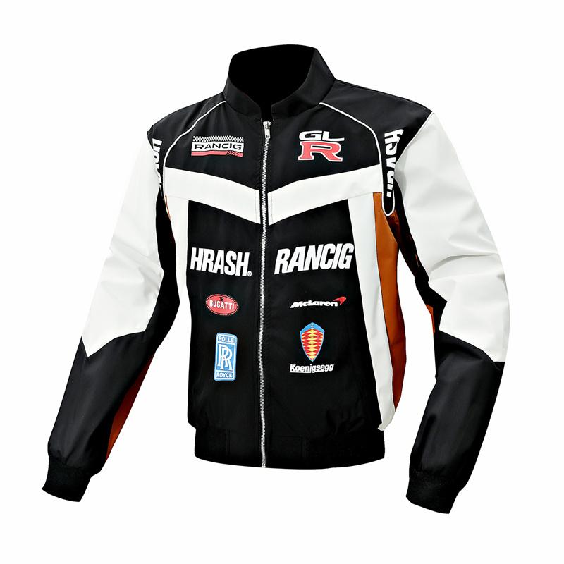 Мотоциклетная бейсбольная куртка, Женская весенне-осенняя парная гоночная куртка