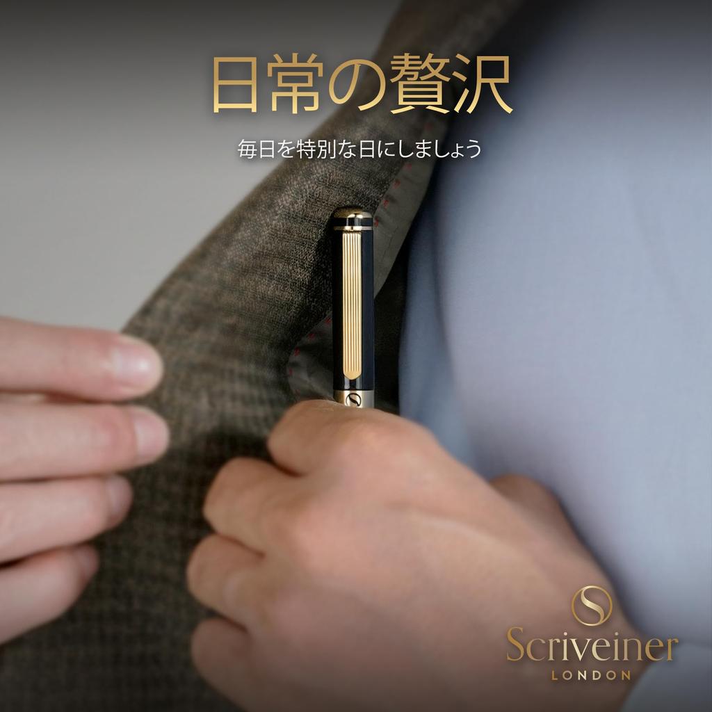 Scriveiner Ballpoint Finest 24K Gold Schmidt Black Лучшая шариковая ручка в подарок, идеальная для офиса, черная лаковая шариковая ручка, ручка, отделка, стержень, набор,
