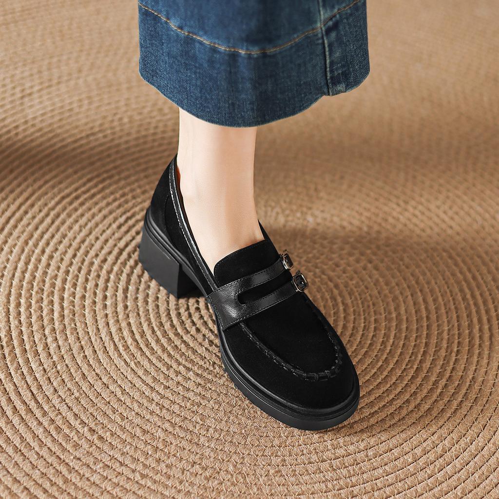 Sheep Anti Velvet Loafers