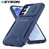 KEYSION Противоударный защитный чехол для Samsung A54 5G A34 A14 Slide Push Pull защитный чехол для объектива камеры для телефона Galaxy A14 LTE