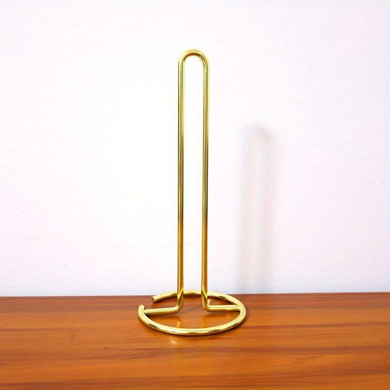 Kitchen Roll Paper Towel Holder Bathroom Tissue Stand Dining Table Vertical Napkins Rack Kitchen Storage Shelf