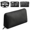 Travel Storage Bag Large Capacity Portable Charger Headphone Data Cable Organizer Bag Waterproof Grooming Toiletries Pouch