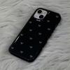 Милый Глянцевый Мягкий Чехол-бантик Для iPhone 17 Air 16 15 14 13 12 11 Pro Max 16 7 8 Plus SE X XS Ударопрочная Задняя Крышка