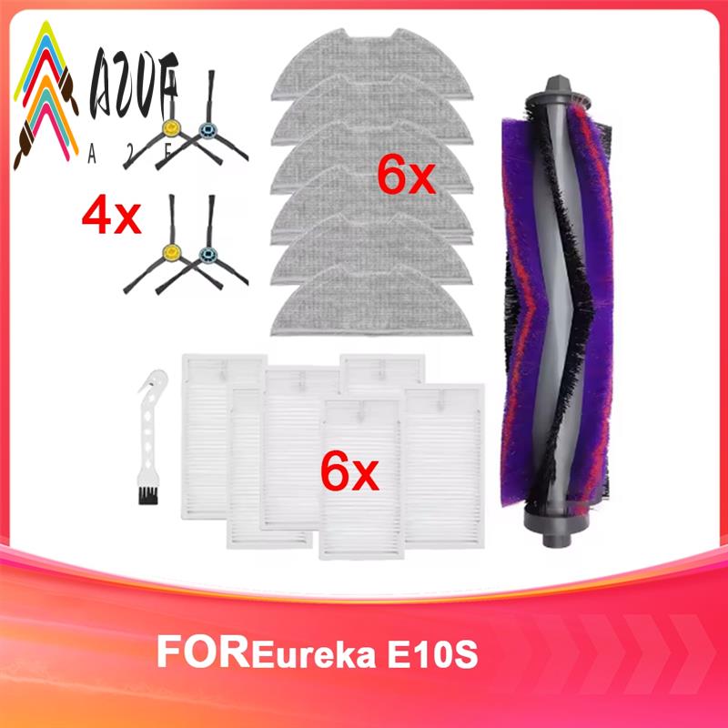 A20F-Для Eureka E10S Nere10s, Для Obode A8 Робот-пылесос Аксессуары Основная Боковая Щетка Фильтры